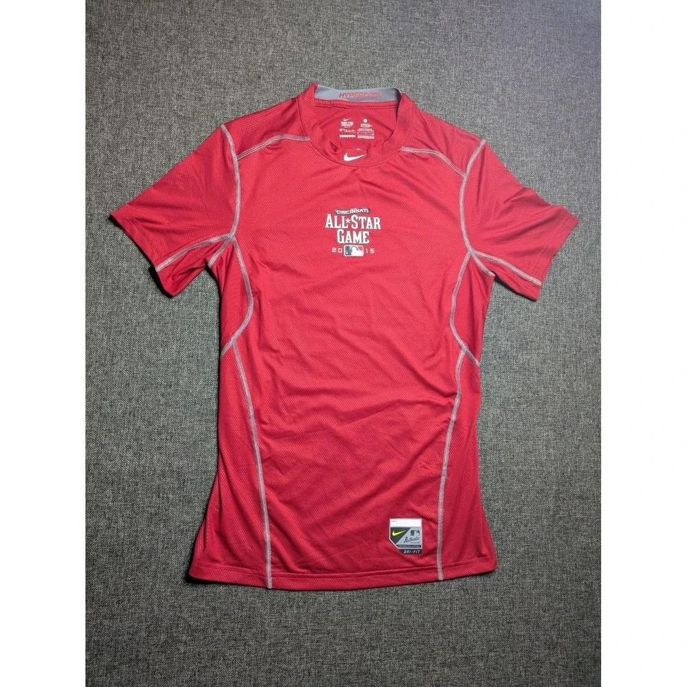 Nike Pro Combat Cincinnati Red's 2015 MLB All Star Game Dri Fit Men's S Shirt